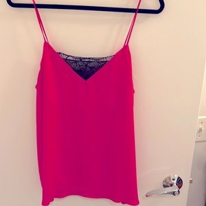 Topshop hot pink camisole